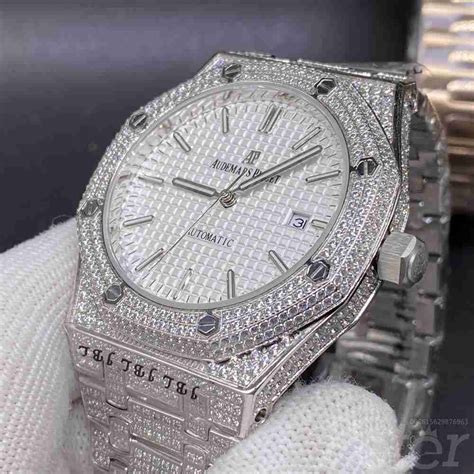 ap with diamonds|ap full diamond watch price.